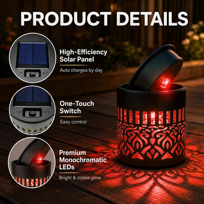 Solar Mandala Lights | Wireless | Diwali, Dussehra, New Year, Christmas and More | by Veloura